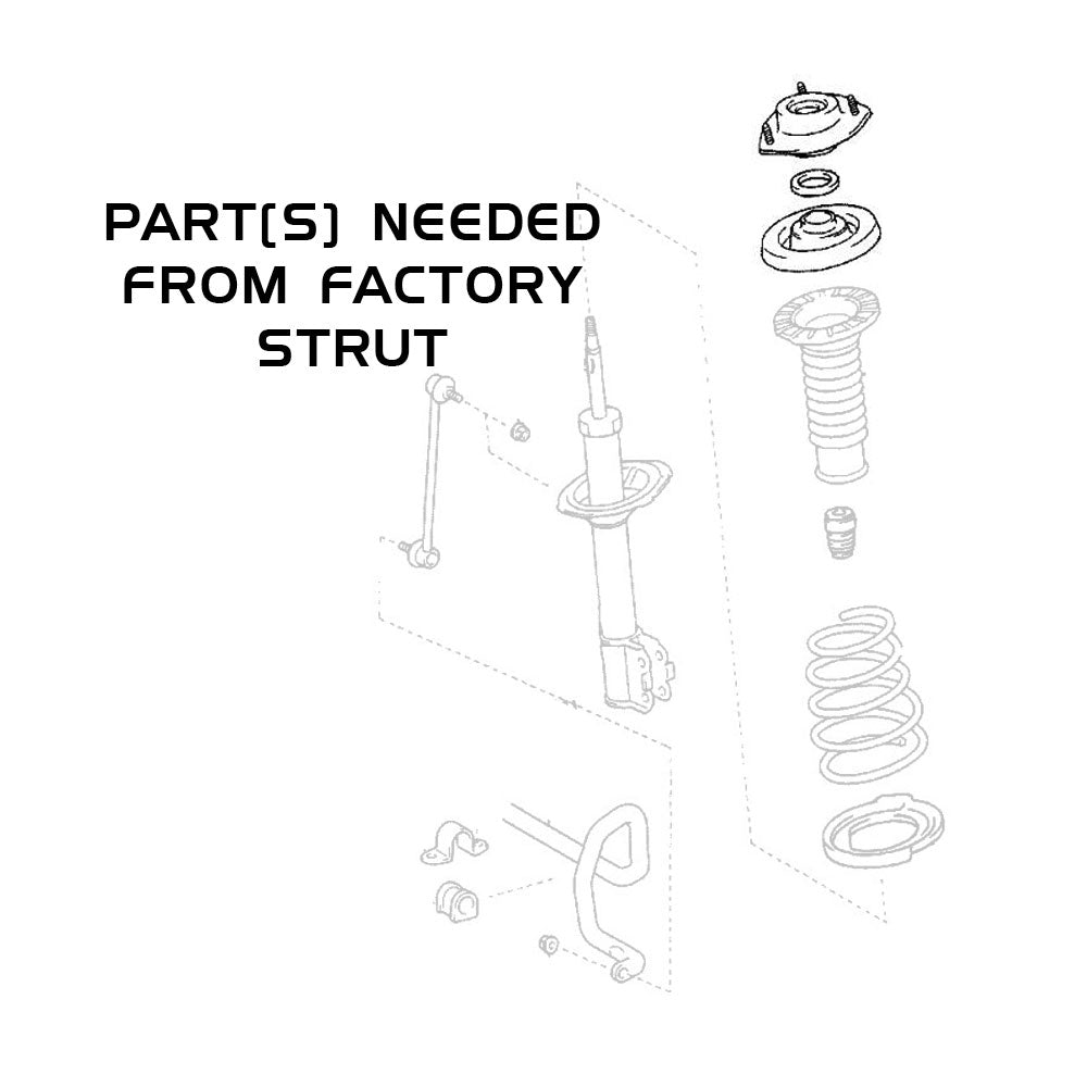Rev9 Hyper-Street ONE Coilovers - Toyota Camry (XV30) 2002-06 - R9-HPX-1165_1