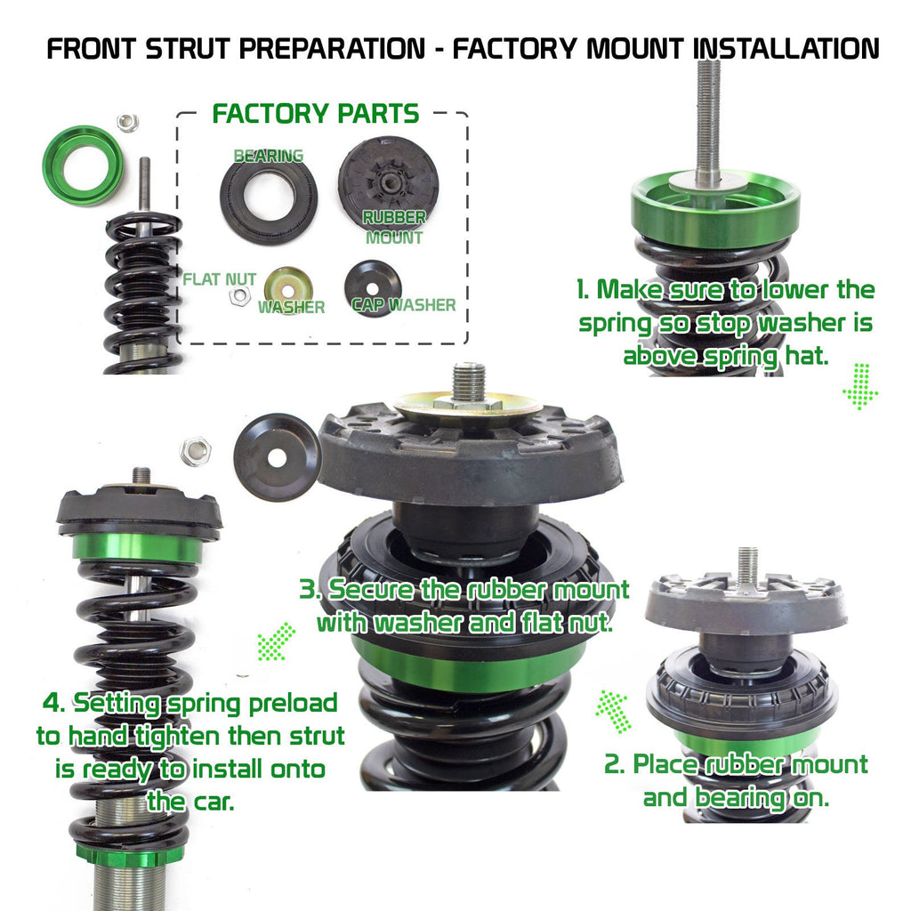 Rev9 Hyper-Street ONE Coilovers - Chevrolet Impala 2014-20 - R9-HPX-1213_2