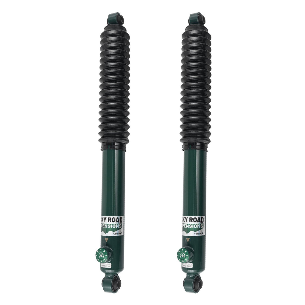 Rev9 Power Rocky Road Adjustable Extended Rear Dampers - Chevrolet Silverado 1500 2007-2026 (0-4")
