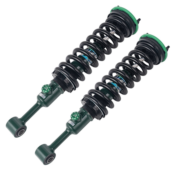 Rev9 Power Rocky Road Adjustable Leveling Front Struts - Ford F150 RWD 2009-2013 (0-2")