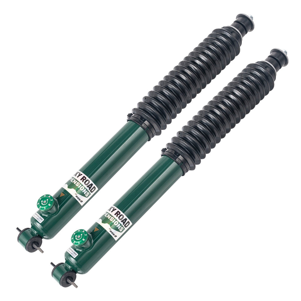 Rev9 Power Rocky Road Adjustable Extended Rear Dampers - Jeep Cherokee RWD / 4WD (XJ) 1984-2001 (1-3")
