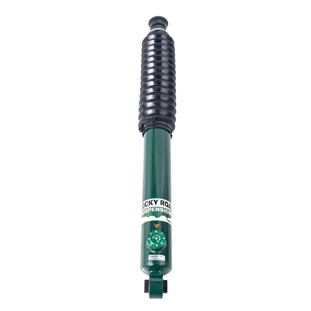 Rev9 Power Rocky Road Adjustable Extended Rear Dampers - Jeep Wrangler (JK) 2007-2017 (0-2.5")