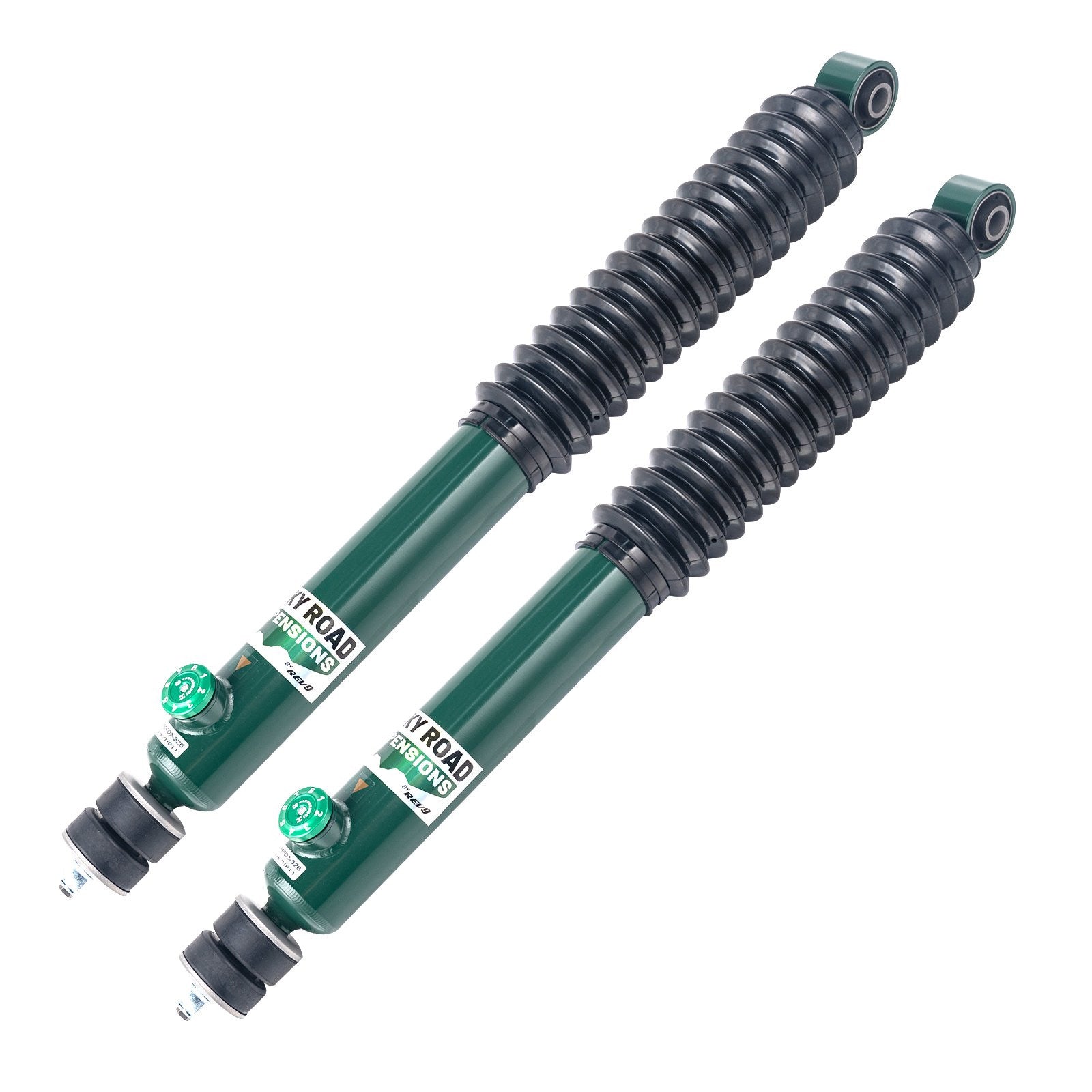 Rev9 Power Rocky Road Adjustable Extended Rear Dampers - Mercedes-Benz G-Wagon (W463) 2002-2018 (0-2")