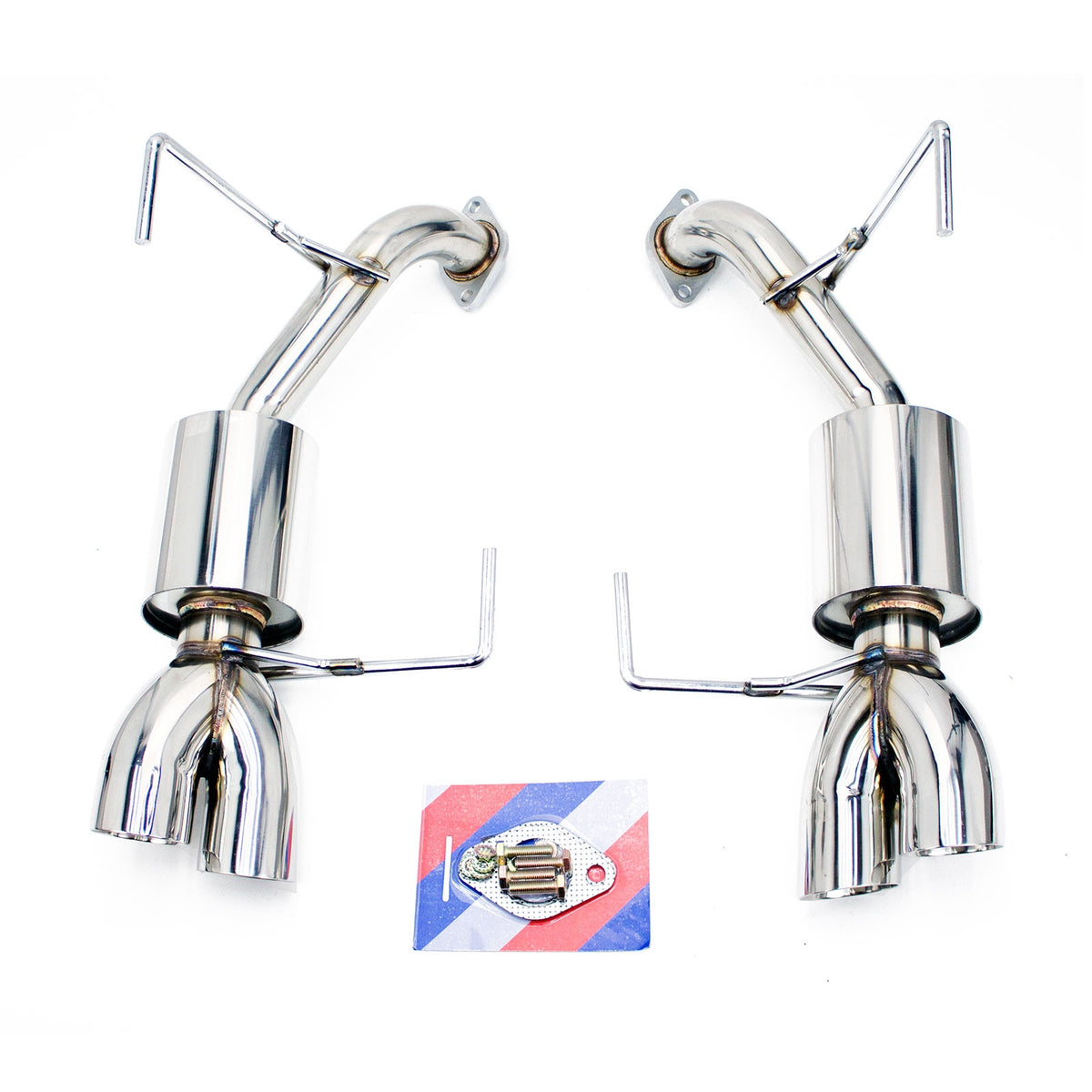 Rev9 CB-1525 FlowMAXX axle-back sports exhaust for 2015-2021 Subaru WRX and STI - image 1