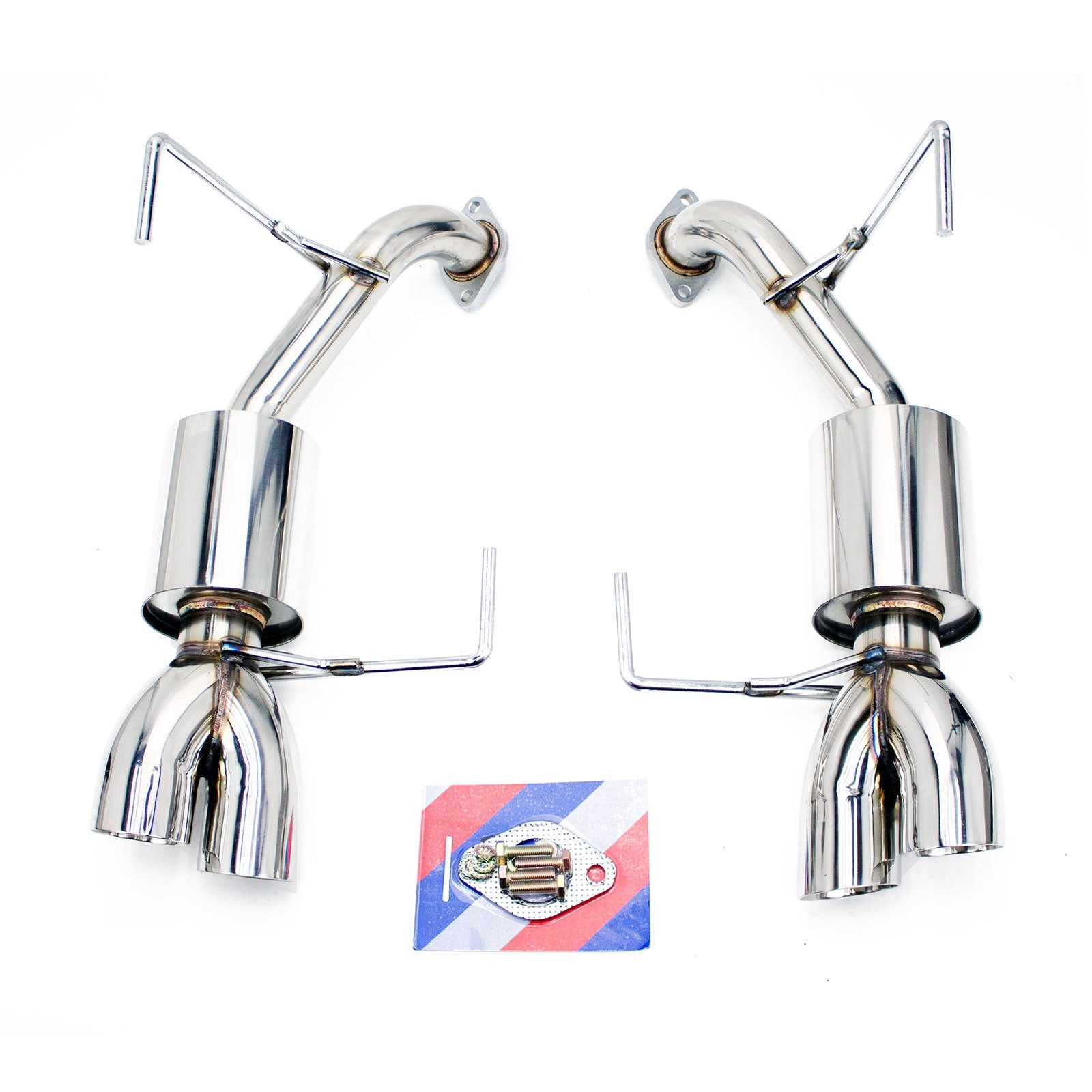 Rev9 CB-1525 FlowMAXX axle-back sports exhaust for 2015-2021 Subaru WRX and STI - image 1
