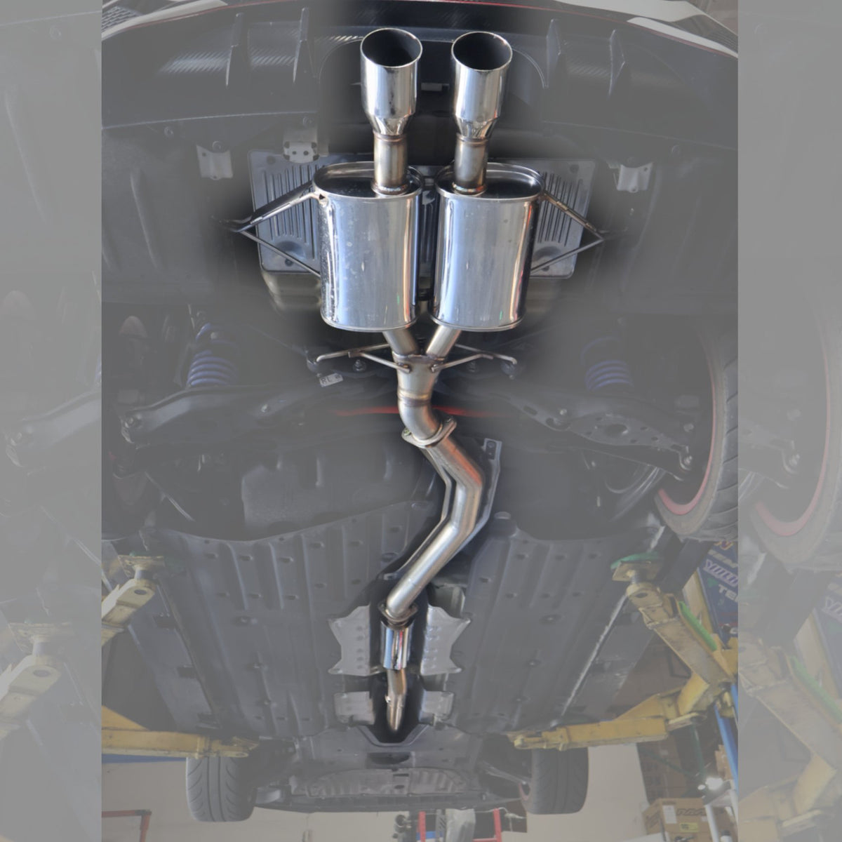 Rev9 CB-230 FlowMaxx cat-back exhaust for Honda Civic Type R FK8 2017-2021 - view 6