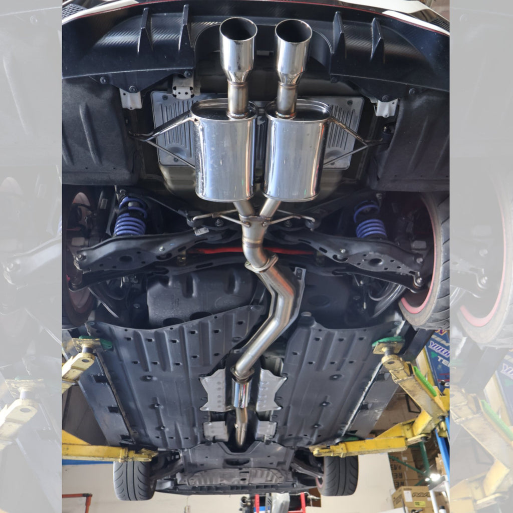 Rev9 CB-230 FlowMaxx cat-back exhaust for Honda Civic Type R FK8 2017-2021 - view 7