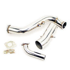 Rev9 DP-023 turbo downpipe, intake pipe and dump tube set for Toyota Supra 2JZGE / 2JZGTE - image 1