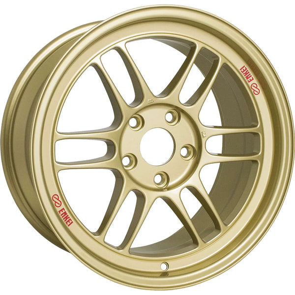 Enkei RPF1 15x8 / 4x100 / 28mm Offset / 75mm Bore - Gold - Single Wheel