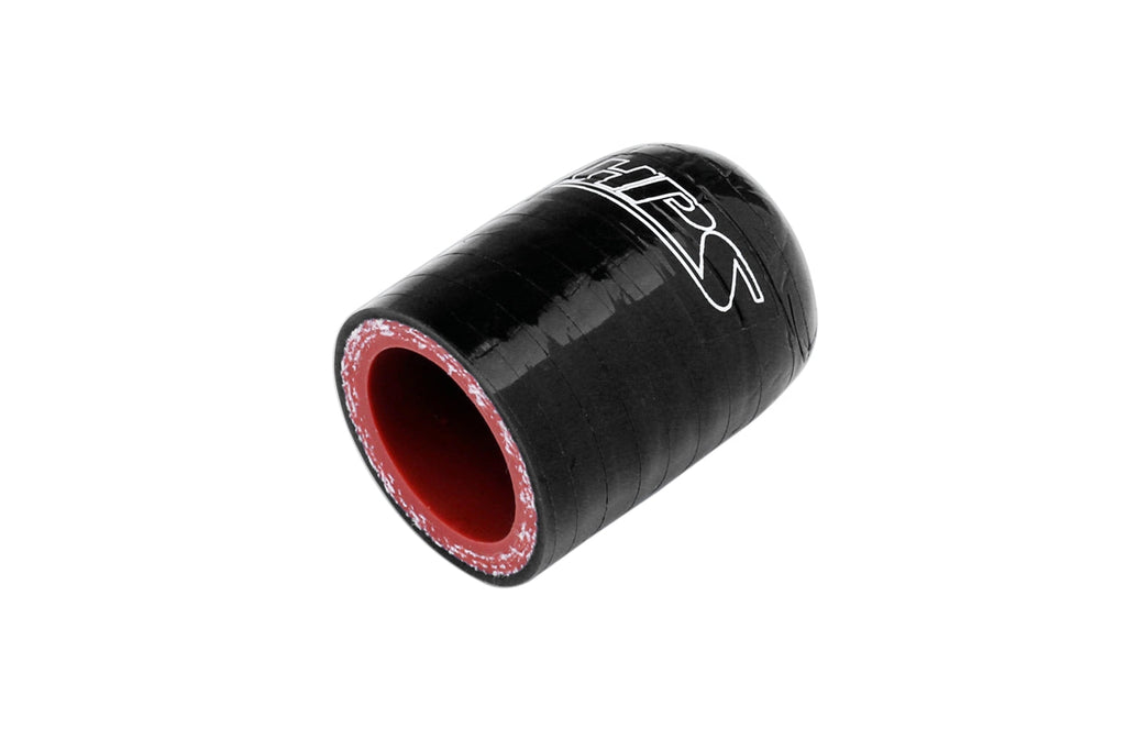 HPS 5/8 inch High Temperature Reinforced Black Silicone Coolant Cap Bypass Heater 16mm
