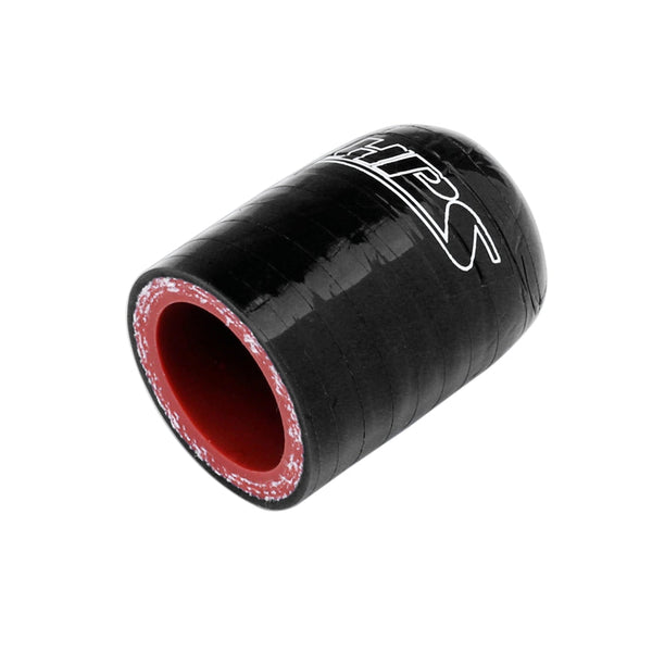 HPS 1 inch High Temperature Reinforced Black Silicone Coolant Cap Bypass Heater 25mm