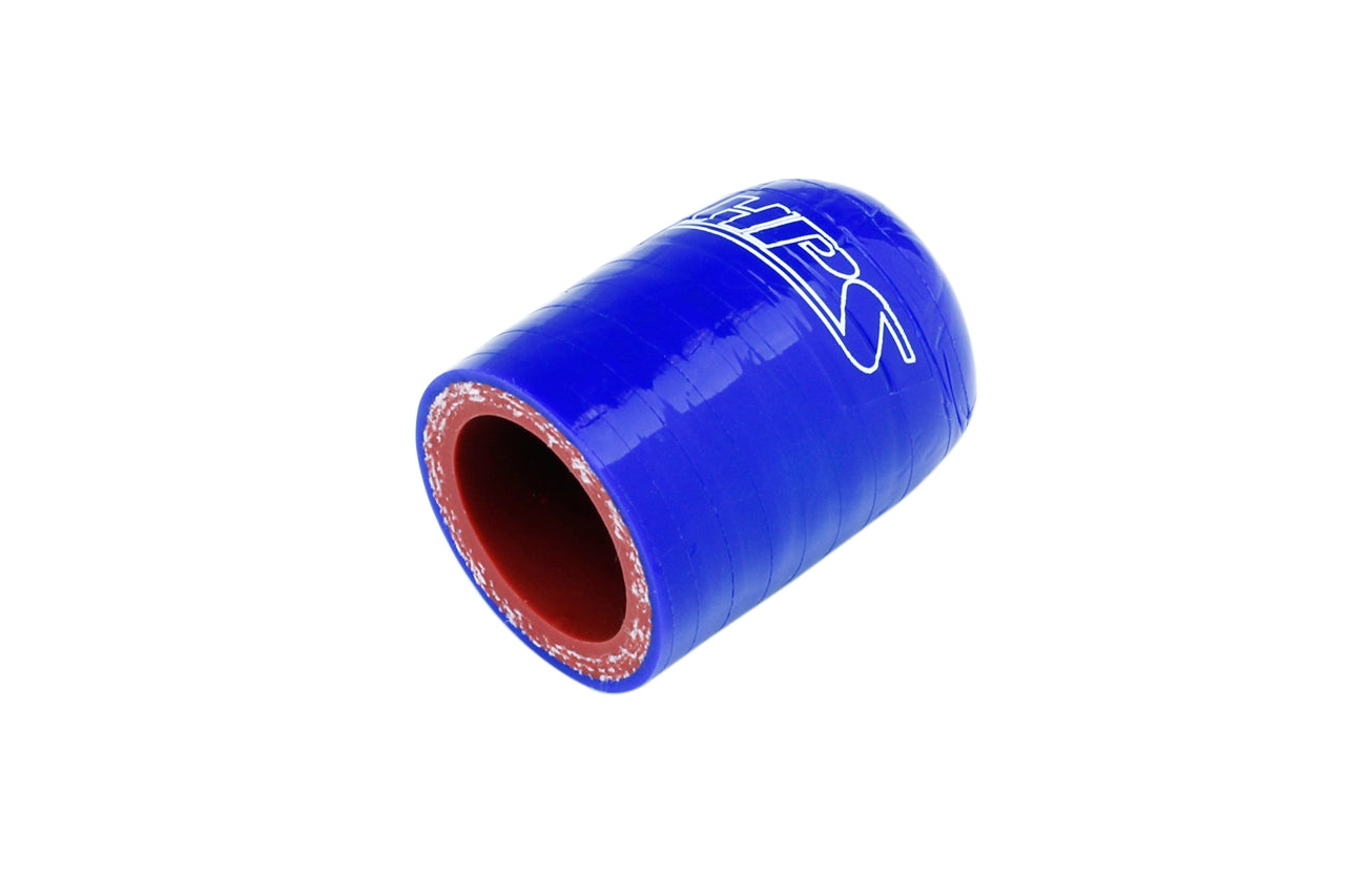 HPS 5/16 inch High Temperature Reinforced Blue Silicone Coolant Cap Bypass Heater 8mm