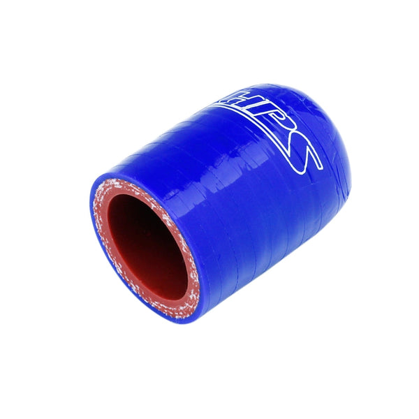HPS 45/64 inch High Temperature Reinforced Blue Silicone Coolant Cap Bypass Heater 18mm