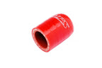 HPS 5/8 inch High Temperature Reinforced Red Silicone Coolant Cap Bypass Heater 16mm