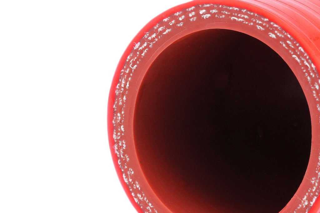 HPS 5/32" (4mm) High Temperature Reinforced Silicone Coolant Cap Bypass Heater, Red