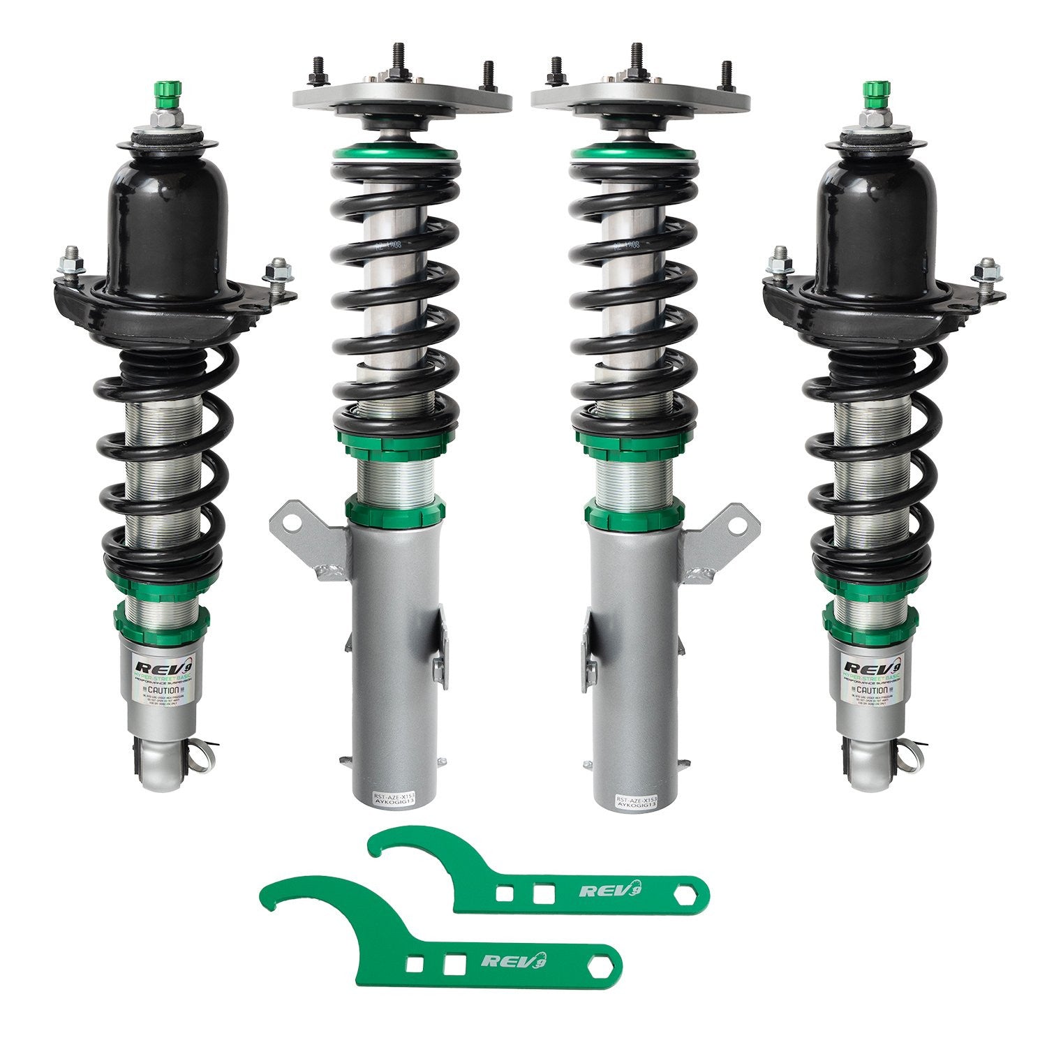 Rev9 Hyper-Street 3 Coilovers - Toyota Corolla Sedan (E140) 2009-2013 - RST-AZE-X153_2