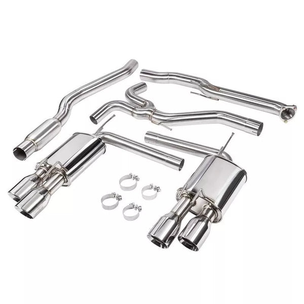 DC Sports Performance Exhaust System - Polished - Honda Accord Turbo (2018-2022)