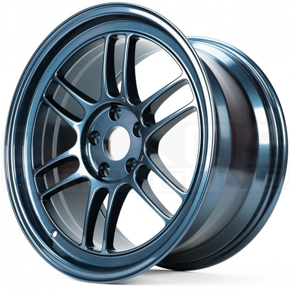 Enkei RPF1 18x9.5 / 5x114.3 / 38mm Offset / 73mm Bore - Misty Blue - Single Wheel