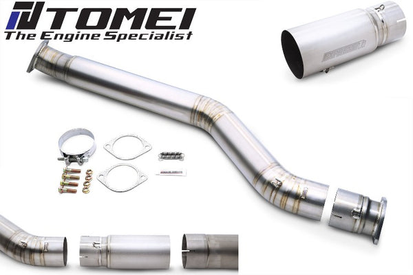 Tomei Expreme-Ti 3"-3.5" Titanium Exhaust Mid Pipe Kit - Toyota Supra MK4 JZA80 (1993-1998)