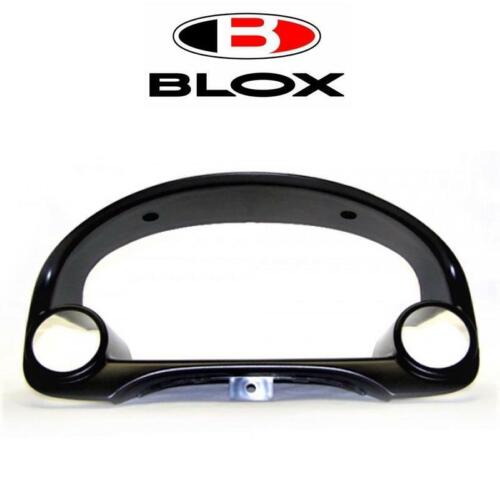 BLOX Racing Dual Gauge Pod Meter Cluster Bezel 52mm -Honda Civic EK EM1 (1996-2000)