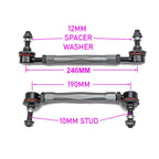 SB-TR-140-10_02 Front Adjustable Sway Bar End Links - Ford Focus, image 3