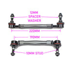 SB-TR-140-10_08 Front Adjustable Sway Bar End Links - MINI Cooper Coupe, image 3