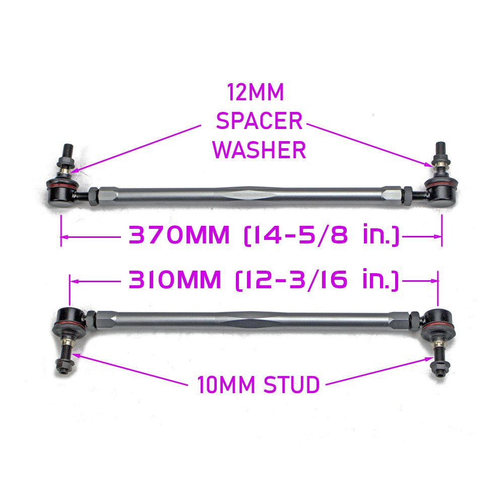 SB-TR-260-12_01 Front Adjustable Sway Bar End Links - Audi A3 / A3 Quattro (8P), image 1