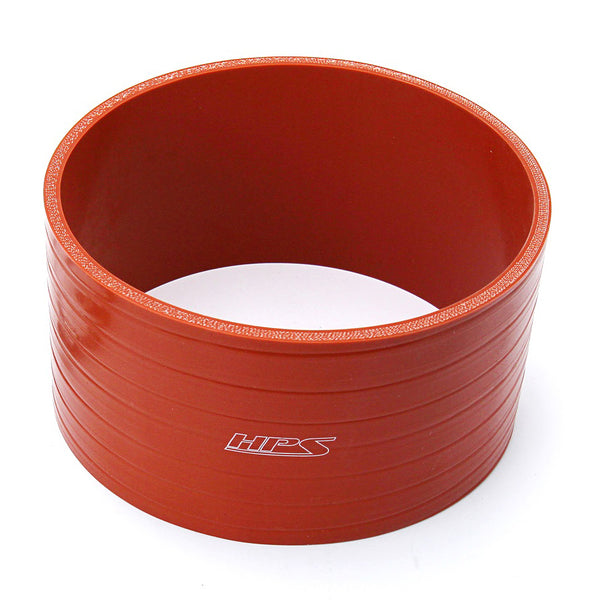 HPS 6 inch ID 4 inch Long Ultra High Temp 4-ply Aramid Reinforced Silicone Coupler Tube Hose 152mm ID 102mm Length