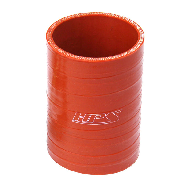 HPS 2-3/8 inch ID 4 inch Long Ultra High Temp 4-ply Aramid Reinforced Silicone Straight Coupler Hose 60mm ID 102mm Length