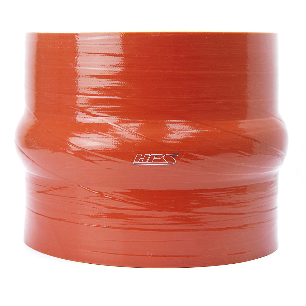 HPS 5 inch ID 4 inch Long Ultra High Temp 4-ply Aramid Reinforced Silicone Hump Coupler Hose 127mm ID 102mm Length