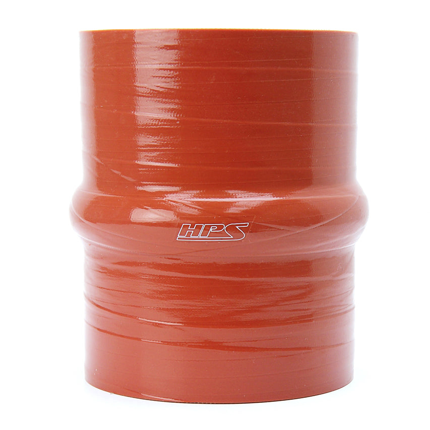 HPS 3.75 inch ID 4 inch Long Ultra High Temp 4-ply Aramid Reinforced Silicone Hump Coupler Hose 95mm ID 102mm Length