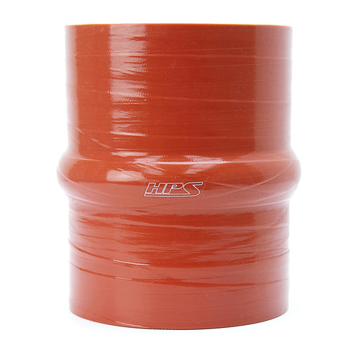 HPS 2.5 inch ID 4 inch Long Ultra High Temp 4-ply Aramid Reinforced Silicone Hump Coupler Hose 63mm ID 102mm Length