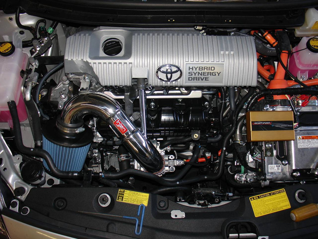 Injen SP Short Ram Air Intake System (Polished) - Toyota Prius 2010-2013 / Prius V 2012-2017 / Lexus CT 200H 2011-2013