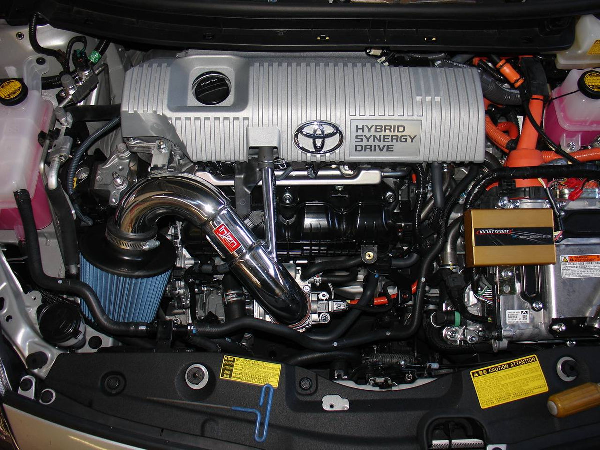 Injen SP Short Ram Air Intake System (Polished) - Toyota Prius 2010-2013 / Prius V 2012-2017 / Lexus CT 200H 2011-2013