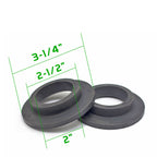 Godspeed Project MonoSS / MonoRS Coilover Spring Perch Isolators - Pair, MSS-SpringPercheIsos, image 3