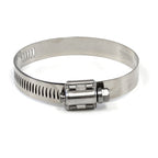 HPS Stainless Steel Worm Gear Liner Clamp Size 60, 5pcs Pack, 3-5/16" - 4-1/4" (84mm-108mm)