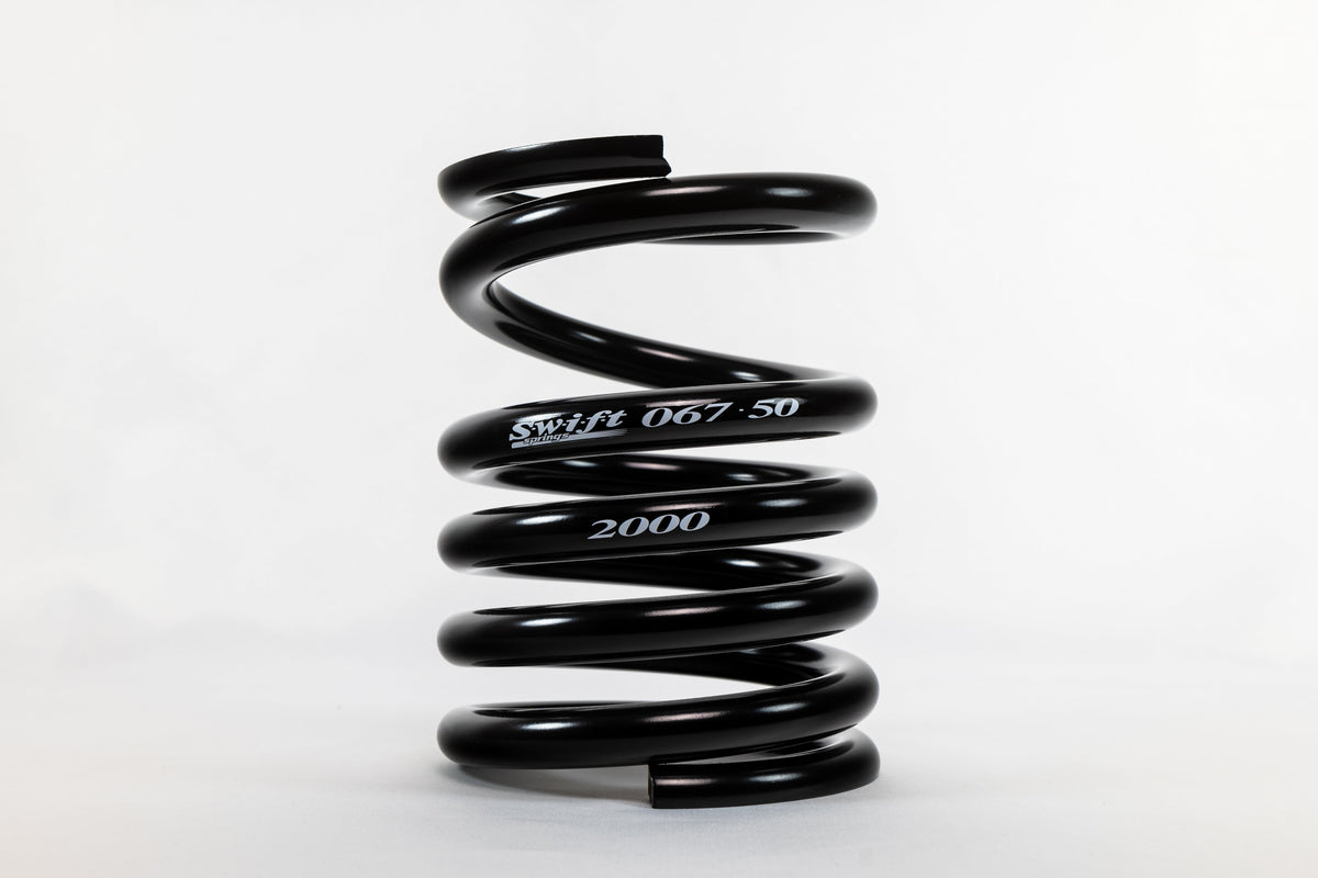 Standard Conventional Pull Bar Spring - 6.7" Length | 5" OD | 2000lbs/inch (representative image)