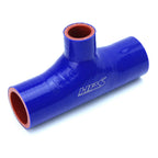 HPS 1 inch ID 1 inch ID branch Blue Silicone Coupler Coolant T Hose Tee Adapter