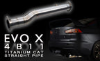 TOMEI EXPREME TI FULL TITANIUM MID PIPE KIT - MITSUBISHI LANCER EVOLUTION X 10