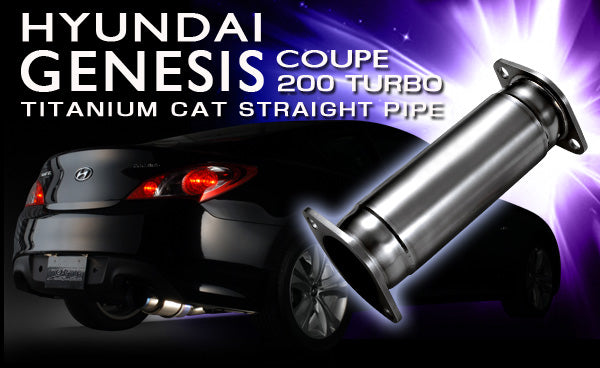 TOMEI EXPREME TI FULL TITANIUM MID PIPE KIT - GENESIS COUPE 2.0T