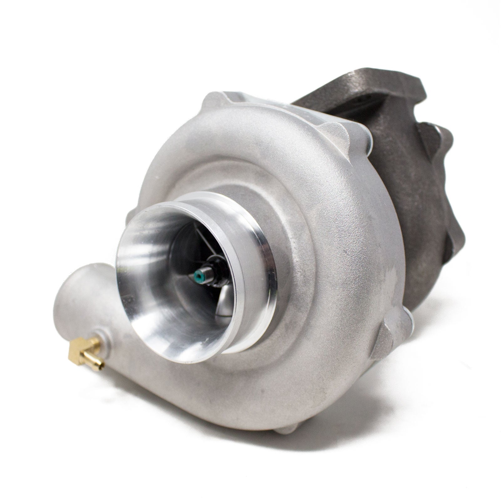 Rev9 TX-Series - TX-50E-57 Billet Compressor Wheel Turbocharger .63AR, T3 Flange, 5-Bolt Exhaust Flange - TX-50E-BW-57-T3-5B-63