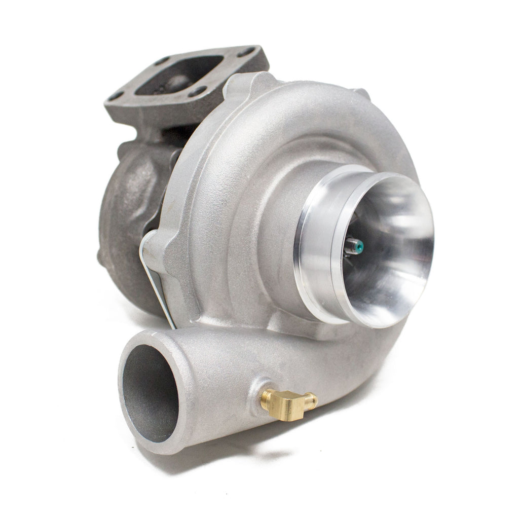 Rev9 TX-Series - TX-50E-57 Billet Compressor Wheel Turbocharger .63AR, T3 Flange, 5-Bolt Exhaust Flange - TX-50E-BW-57-T3-5B-63