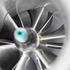 Rev9 TX-Series - TX-50E-57 Billet Compressor Wheel Turbocharger .63AR, T3 Flange, 5-Bolt Exhaust Flange - TX-50E-BW-57-T3-5B-63