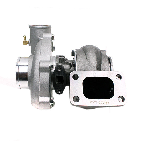 Rev9 TX-Series - TX-50E-57 Turbocharger .85AR (T3 Flange / 2.5 in. V-Band Exhaust) - TX-50E-57-T3-25V-85