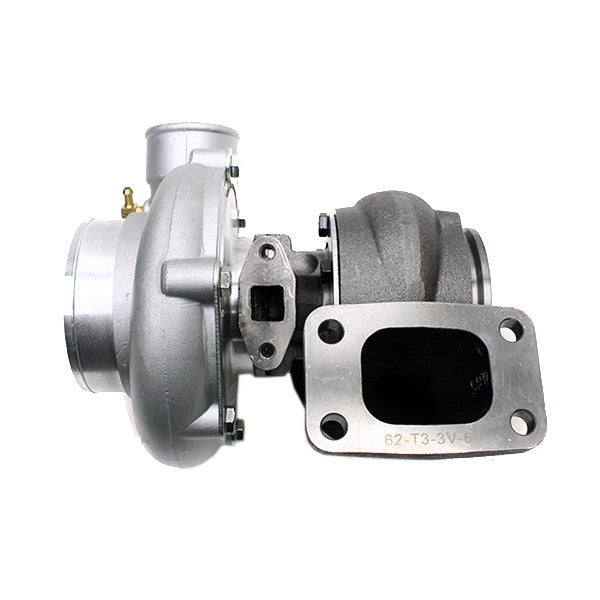 Rev9 TX-Series - TX-60-62 Turbocharger .65AR (T3 Flange / 3 in. V-Band Exhaust) - TX-60-62-T3-3V-65