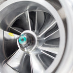 Rev9 TX-Series - TX-66-62 Billet Compressor Wheel Turbocharger .84 AR, T4 Divided Flange, 3 in. V-Band Exhaust Flange - TX-66-BW-62-T4D-3V-84