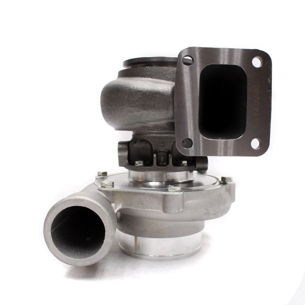 Rev9 TX-Series - TX-72-68 Billet Compressor Wheel Turbocharger .96 AR, T4 Flange, 3" V-Band Exhaust Flange - TX-72-BW-68-T4-3V-96