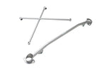 XBAR-S2K-S - Megan Racing Race Spec Front Strut Tower & X Bar Brace - Honda S2000 S2K SILVER