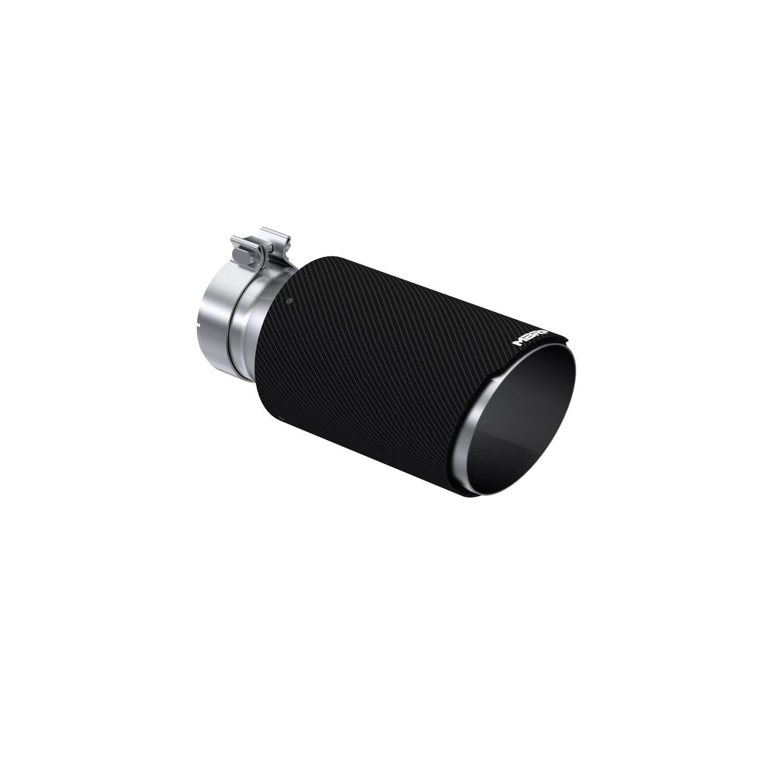 MBRP 4-Inch Dual Wall Angle Cut Tip - Carbon Fiber Tip