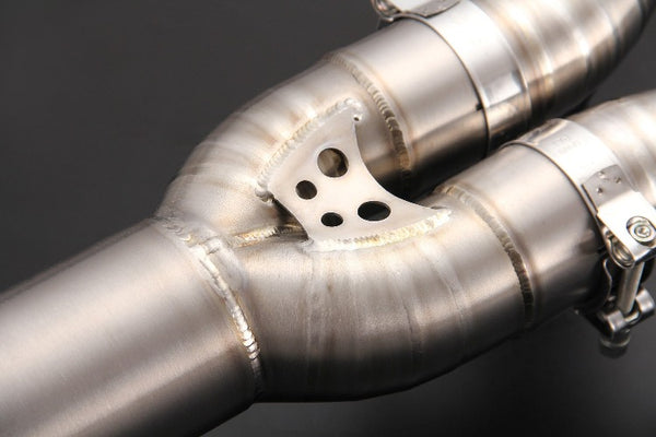 Tomei EXPREME Ti Full Titanium Mid Y Pipe - Nissan Z33 Z34 350Z 370Z